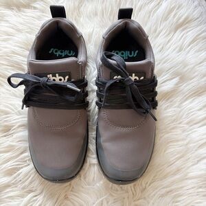 Snibbs Charcoal Gray Spacecloud Work Sneakers Women’s Size 7.5